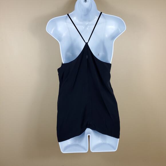 Tibi Eco Silk Halter Cami in Navy Size 4 - Picture 9 of 11